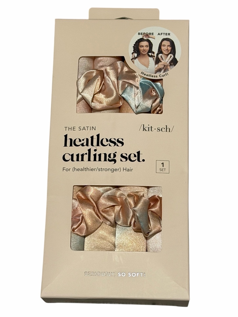 Kitsch Satin Heatless Curling Set